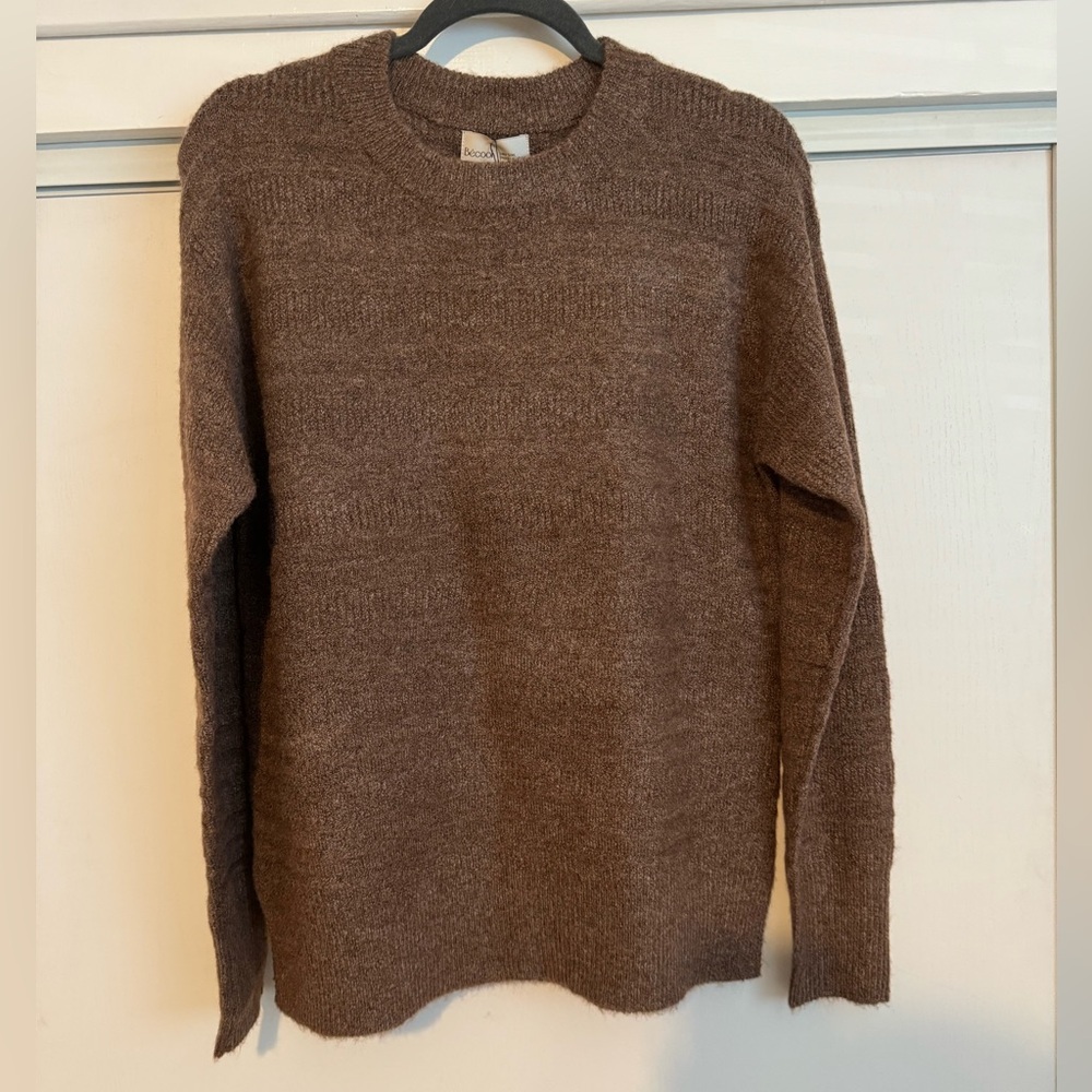 NWT super comfy brown oversized sweater